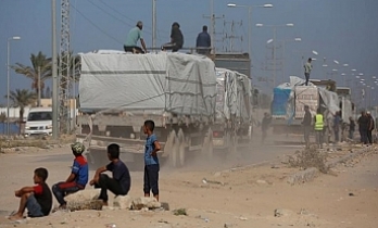 Hamas: Gazze'ye giren yardım tırlarının sayısı, açıklanan rakamların yarısından az