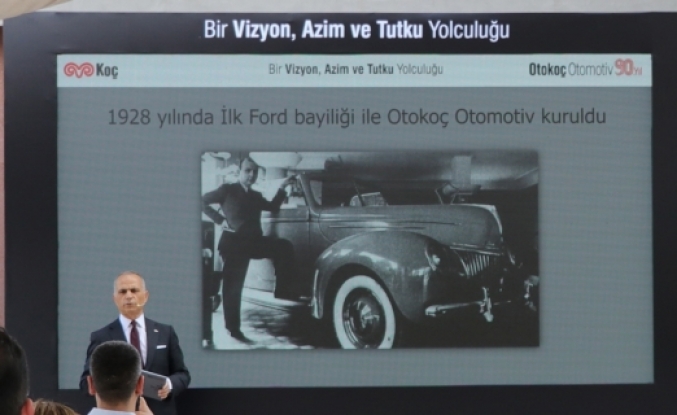 Otokoç Otomotiv'in 90. yılına özel kitabı tanıtıldı