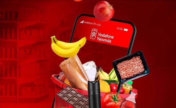 'Vodafone Süpermarket Yanımda'nın aylık ziyaretçisi 3 milyonu aştı