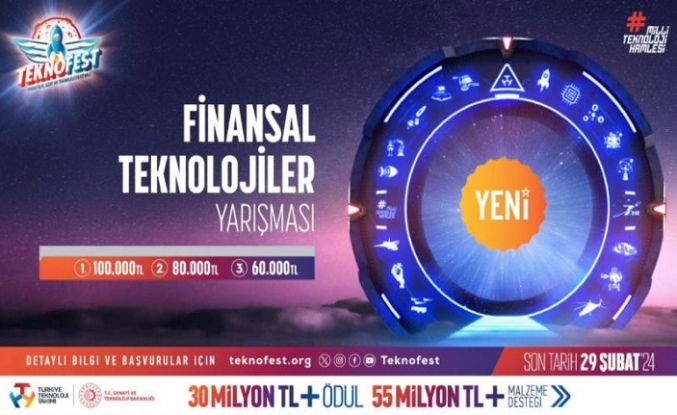 Finansal teknolojiler için inovatif fikirler TEKNOFEST’te yarışacak