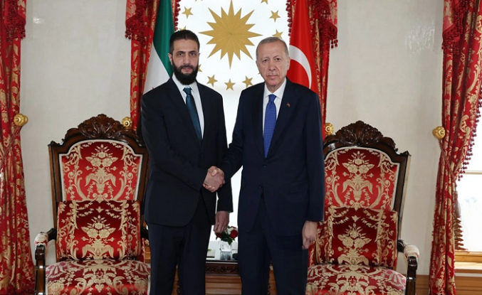 Dolmabahçe'de Erdoğan-Şara zirvesi: Masada PKK/YPG, yaptırımlar ve İsrail saldırıları var