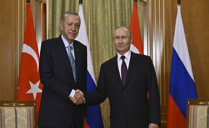 Cumhurbaşkanı Erdoğan, Putin ile görüştü