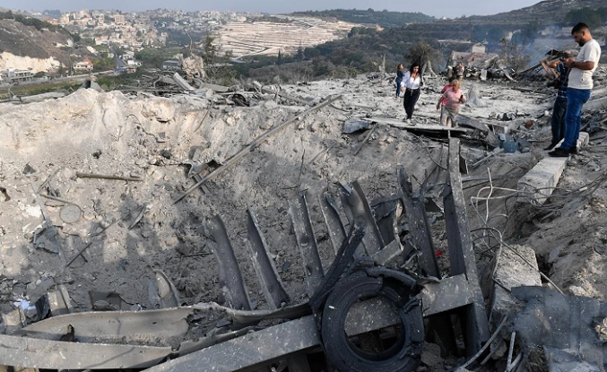 İsrail Lübnan'a saldırı başlattı