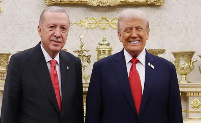 Cumhurbaşkanı Erdoğan, Trump'la görüştü