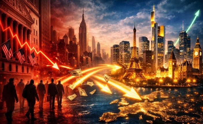 Yatırımcılar Wall Street’ten kaçıyor, Avrupa ve Asya piyasalarına koşuyor