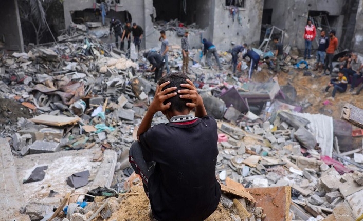 İsrail 200 günde Gazze'de 34 bin 183 kişiyi öldürdü