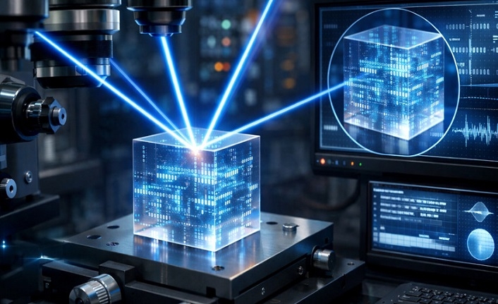 Veri depolamada yeni dönem başlıyor: Cam içine yazılan bilgiler 10 bin yıl bozulmayacak